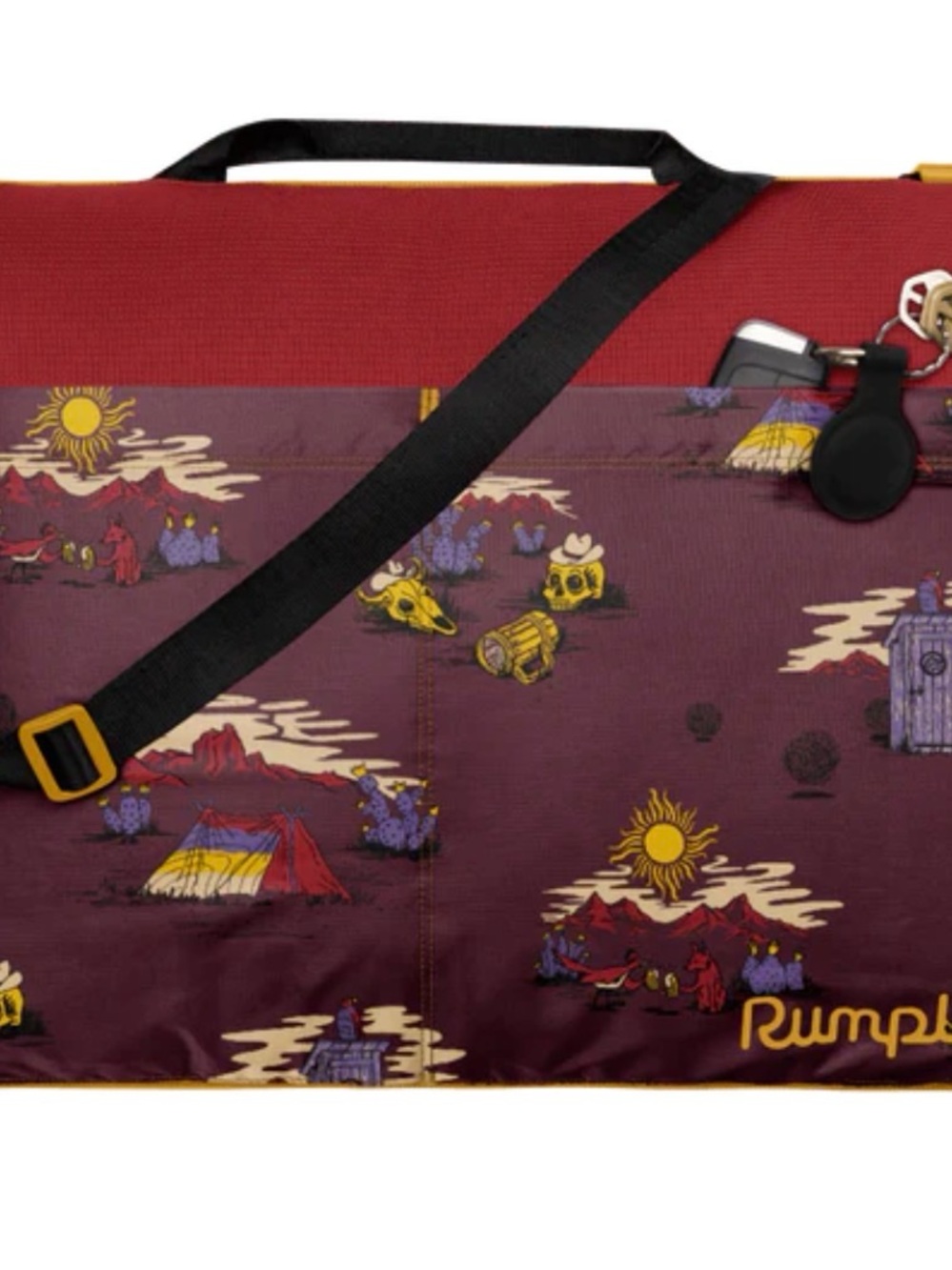 Rumpl Stash mat sz L cherry desert cheers NEW - Picture 7 of 10